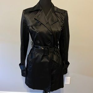 Black trench coat